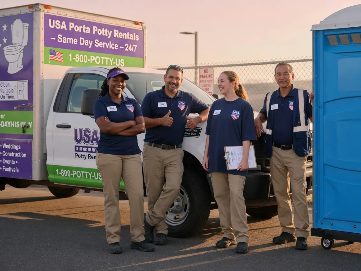 Porta Potty Rental company in Great Cacapon, WV